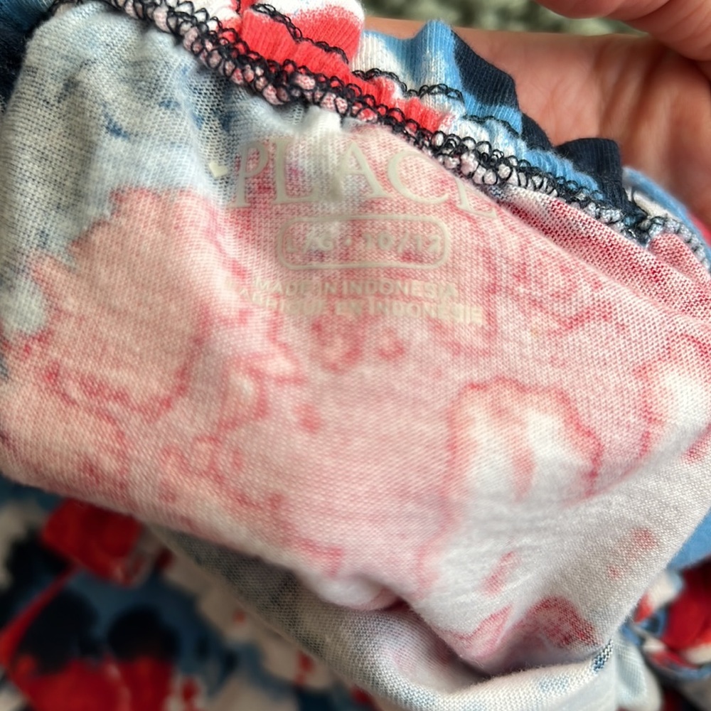 NWT 2 Children’s Place tye-dye rompers Size 10/12 - Picture 4 of 4
